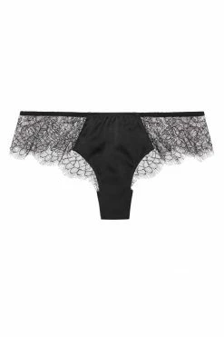 Sandra Silk Australia Panties Signature French Chantilly Lace Satin Briefs