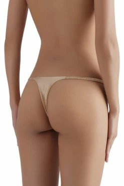 Sandra Silk Australia Panties Everyday Champagne Gold Silk G-String 9 Sandra Silk Australia Panties Everyday Champagne Gold Silk G-String