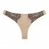 Sandra Silk Australia Chantilly Lace Champagne Gold Silk Thong 1 Sandra Silk Australia Chantilly Lace Champagne Gold Silk Thong