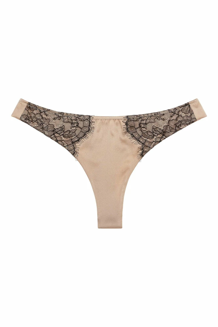 Sandra Silk Australia Panties Chantilly Lace Silk Thong 7 Sandra Silk Australia Panties Chantilly Lace Silk Thong