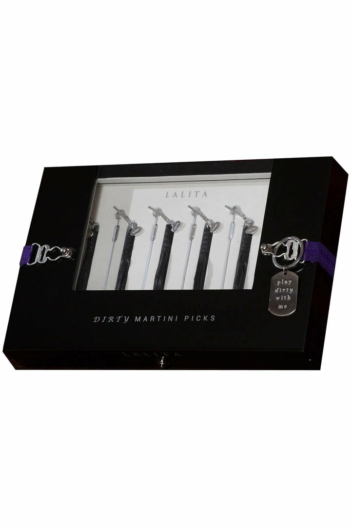 Lalita 18K - 24K Gold 18K Gold Dirty Martini Picks 7 Lalita 18K - 24K Gold 18K Gold Dirty Martini Picks