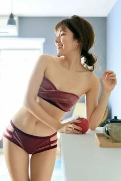 K+1% Smoky Pink Velour Lingerie Set Lingerie Sets