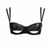 Something Wicked Ava Half Cup Leather Bra Bras