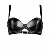 Something Wicked Bras Montana Balconette Leather Bra