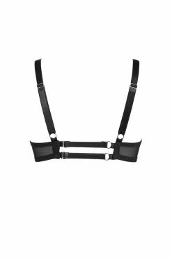 Something Wicked Bras Nina Balconette Leather Bra