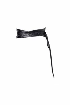 Something Wicked Jade Leather Obi Belt