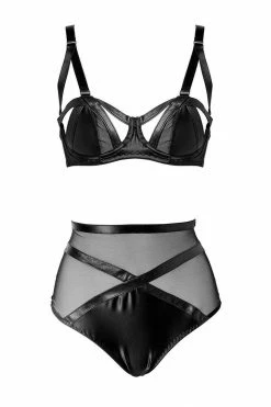 Something Wicked Lingerie Sets Jade High Waist Lingerie Set