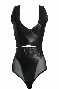 Something Wicked Lexi Bondage Leather Ensemble