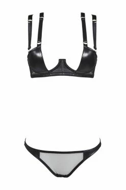 Something Wicked Nina Demi Balconette Leather Set