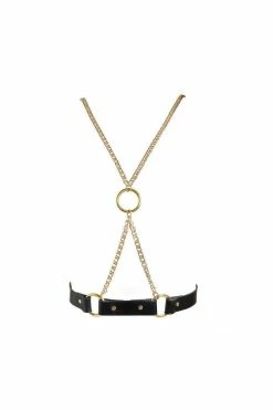 Something Wicked Nina Leather Harness Belt Toys & Accessories