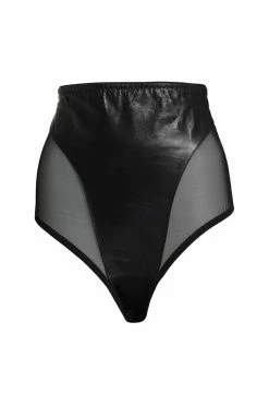 Something Wicked Lexi Leather High Waist Brief