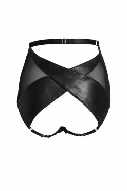 Something Wicked Lexi Leather High Waist Brief
