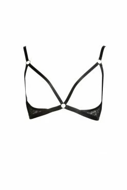 Something Wicked Annabel Chantilly Lace Open Cup Bra