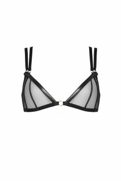 Something Wicked Nina Soft Cup Leather Bra Bras