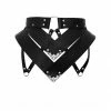 Love Lorn Lingerie Song Leather Peplum Belt Silver Fox 2 Love Lorn Lingerie Song Leather Peplum Belt Silver Fox