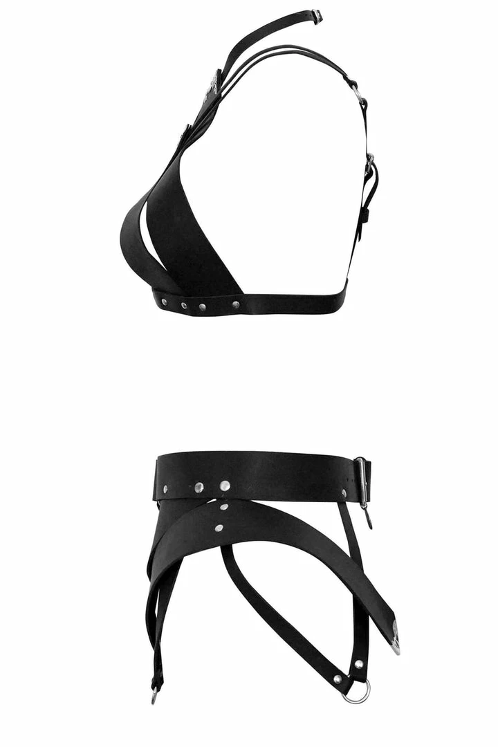 Love Lorn Lingerie Song Leather Harness Set Lingerie Sets 5 Love Lorn Lingerie Song Leather Harness Set Lingerie Sets