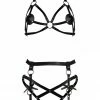 VoyeurX Lingerie Sets Supreme Leather Harness Set
