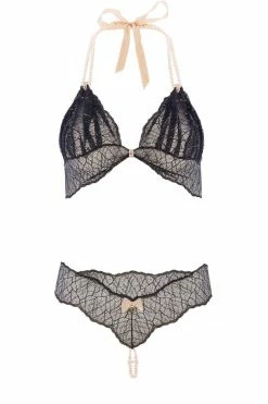 Bracli Lingerie Sets Sydney Double Pearls Thong Set