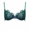 Taryn Winters Jasmin Emerald French Lace Demi Bra Bras 1 Taryn Winters Jasmin Emerald French Lace Demi Bra Bras