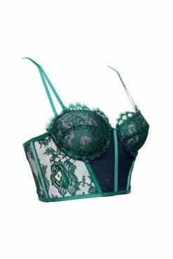 Taryn Winters Jasmin French Lace Longline Bra Bodysuits & Tops 20 Taryn Winters Jasmin French Lace Longline Bra Bodysuits & Tops