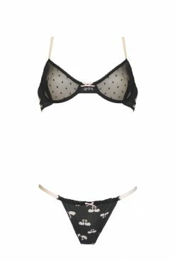 Fishbelly Tessa Swan Lingerie Set