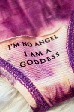 Lalita Bamboo Tie Dye Boyshorts Royal Purple