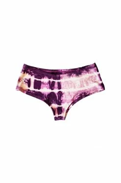 Lalita Bamboo Tie Dye Boyshorts Royal Purple