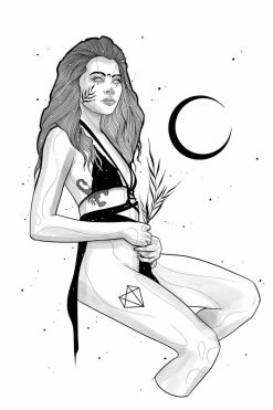 Wolfmumma Darkest Vixen Framed Art • Tiff 35 Wolfmumma Darkest Vixen Framed Art • Tiff