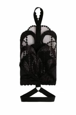 Impudique Tresor Black Lace Arm Warmers Toys & Accessories