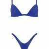Elissa Poppy Lingerie Sets Royalblue Navy Latex Triangle Lingerie Set