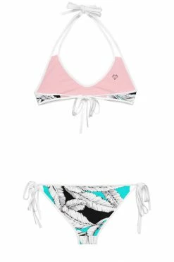 Darkest Fox Turquoise Jungle Pink Dusk Bikini Swimwear