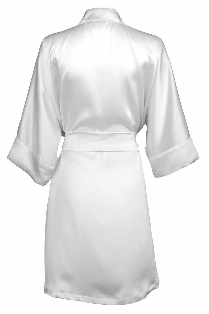 Rusalka Lingerie Pure Silk Arctic White Silk Kimono 5 Rusalka Lingerie Pure Silk Arctic White Silk Kimono