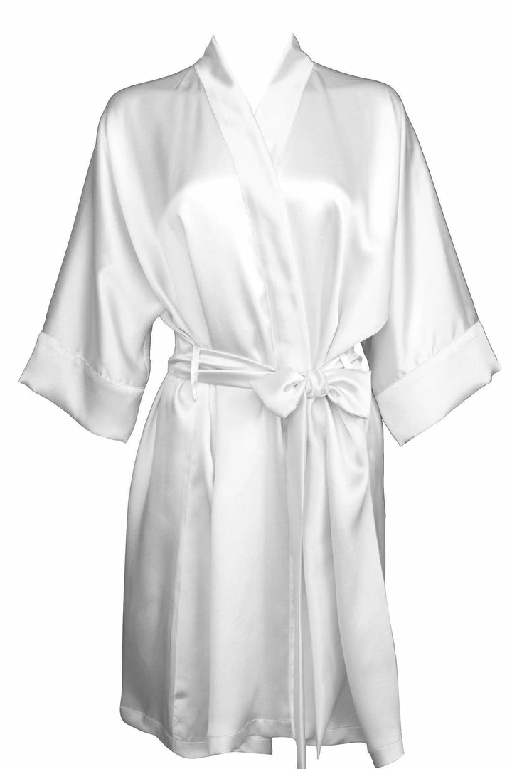 Rusalka Lingerie Pure Silk Arctic White Silk Kimono 3 Rusalka Lingerie Pure Silk Arctic White Silk Kimono