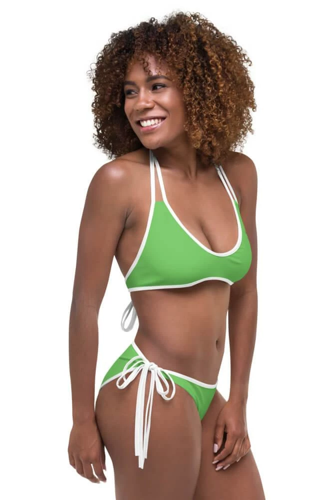 Darkest Fox Fuschia Jungle Green Canopy Reversible Bikini 9 Darkest Fox Fuschia Jungle Green Canopy Reversible Bikini