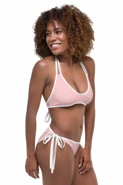 Darkest Fox Turquoise Jungle Pink Dusk Bikini Swimwear