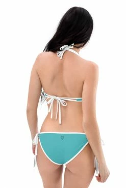 Darkest Fox Tangerine Jungle Sapphire Sky Reversible Bikini Swimwear 45 Darkest Fox Tangerine Jungle Sapphire Sky Reversible Bikini Swimwear